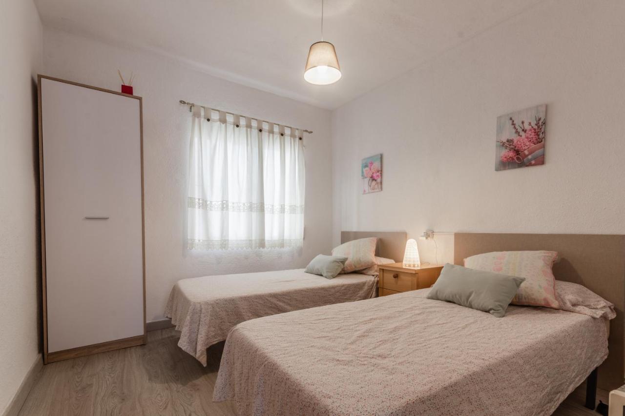 2Br Flat - Aircon - 5 Min Walk To Benidorm Beach Apartment Bagian luar foto