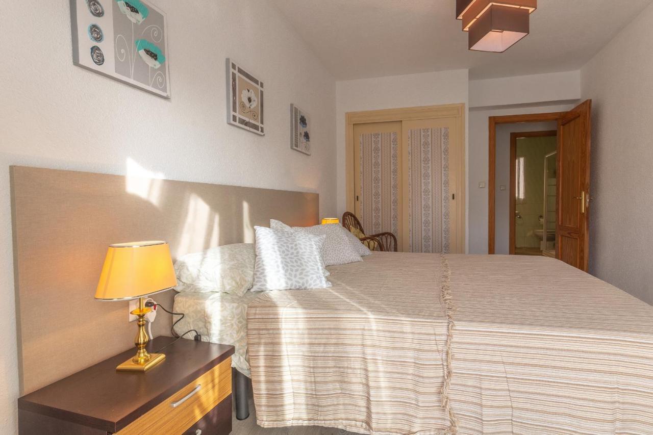 2Br Flat - Aircon - 5 Min Walk To Benidorm Beach Apartment Bagian luar foto